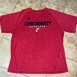 Men’s Adidas DriFit University of Cincinnati shirt